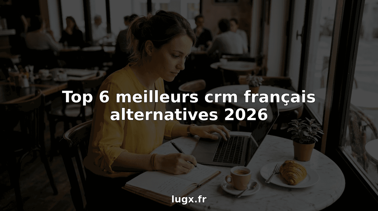 Top 6 meilleurs crm français alternatives 2026