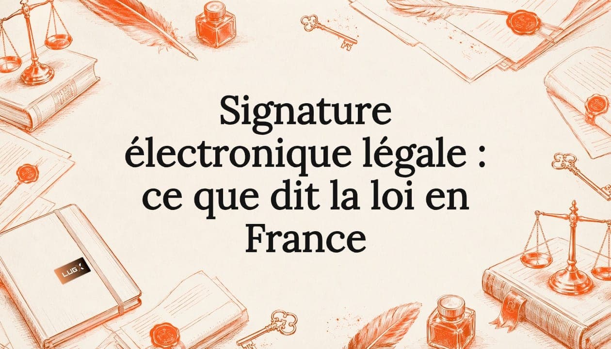 Signature électronique légale : ce que dit la loi en France