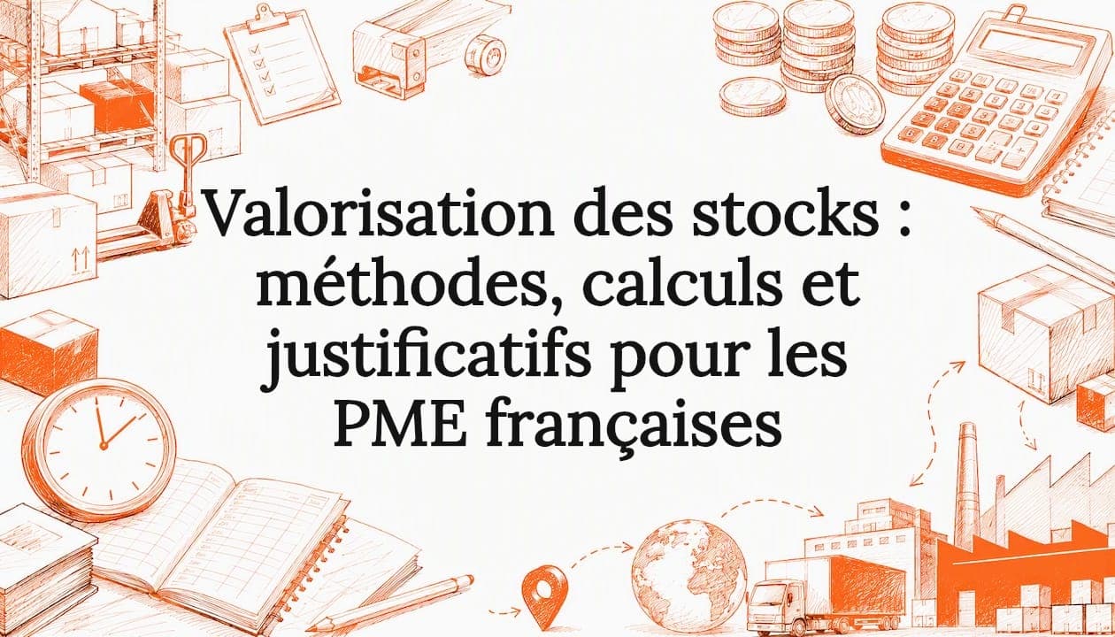 Valorisation des stocks : méthodes, calculs et justificatifs pour les PME françaises