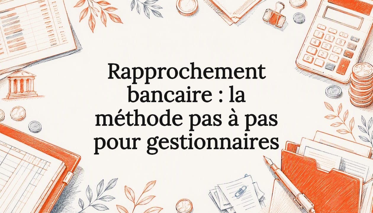 Rapprochement bancaire : la méthode pas à pas pour gestionnaires