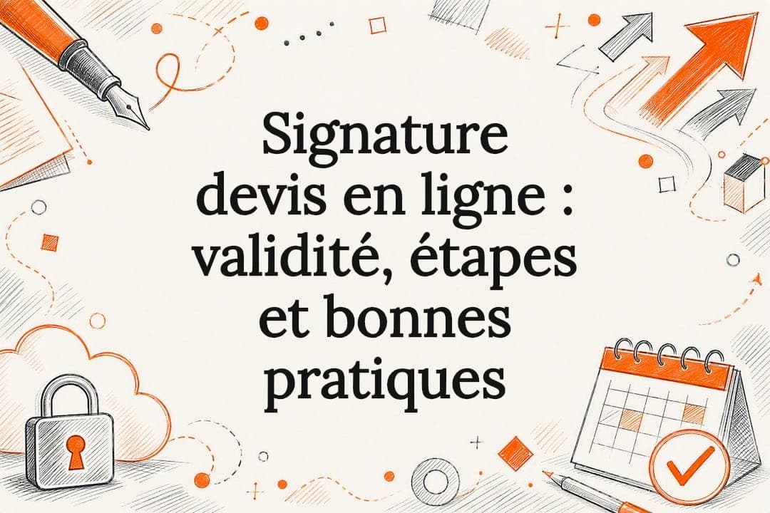 Signature devis en ligne : validité, étapes et bonnes pratiques