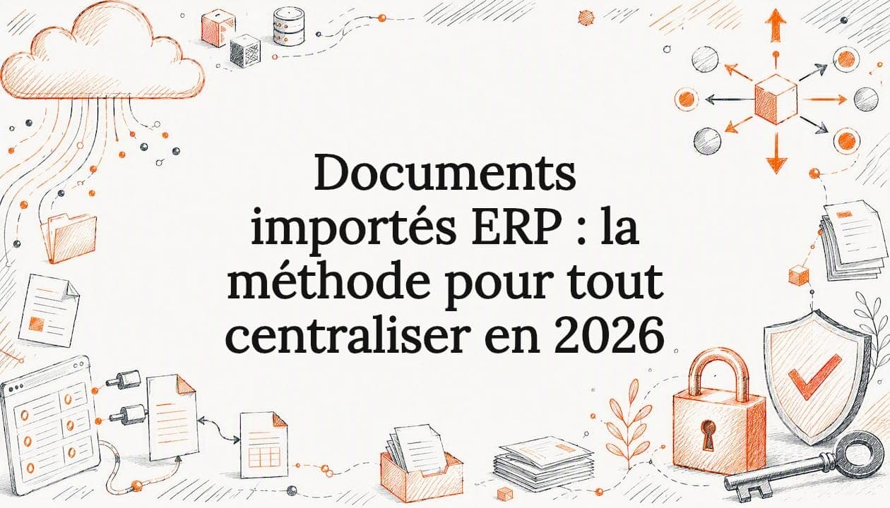 Documents importés ERP : la méthode pour tout centraliser en 2026
