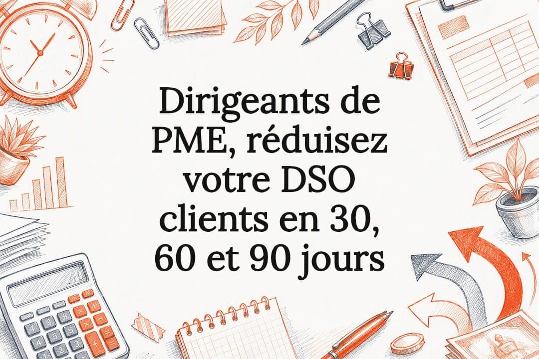 Dirigeants de PME, réduisez votre DSO clients en 30, 60 et 90 jours