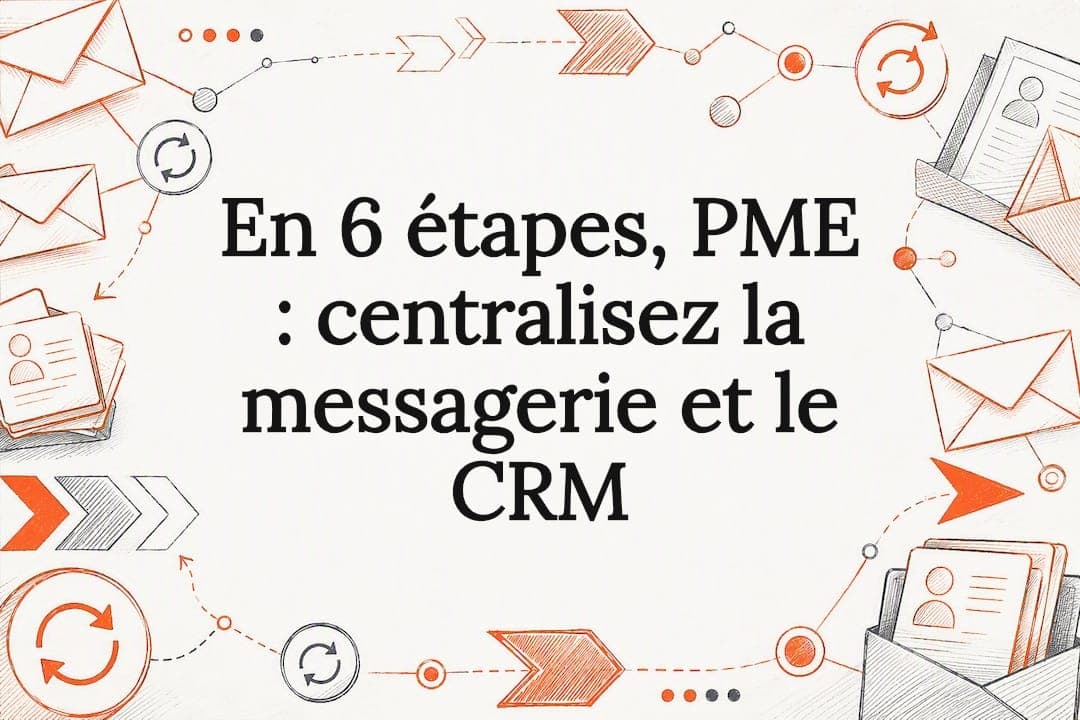 En 6 étapes, PME : centralisez la messagerie et le CRM