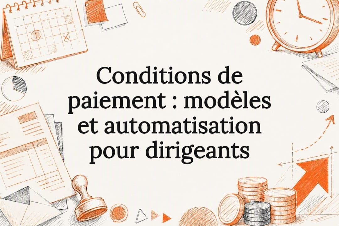 Conditions de paiement : modèles et automatisation pour dirigeants