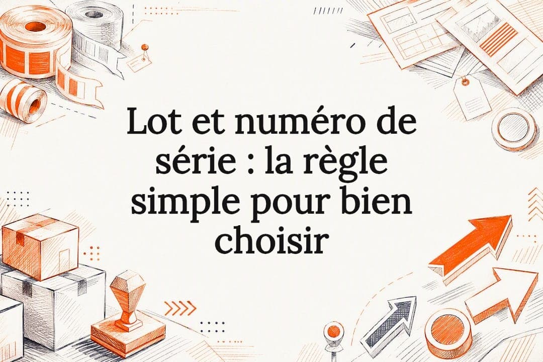 Lot et numéro de série : la règle simple pour bien choisir
