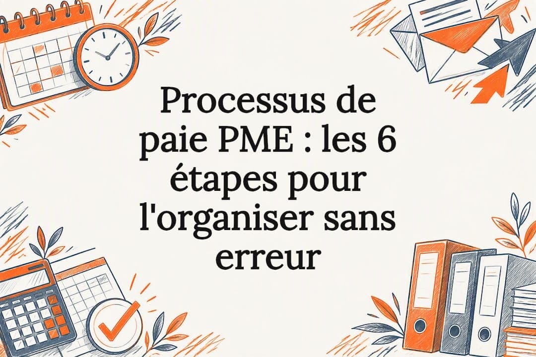 Processus de paie PME : les 6 étapes pour l'organiser sans erreur