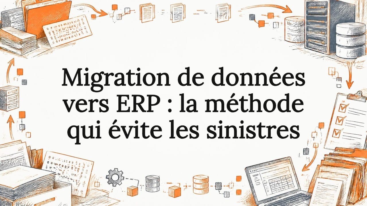 Migration de données vers ERP : la méthode qui évite les sinistres