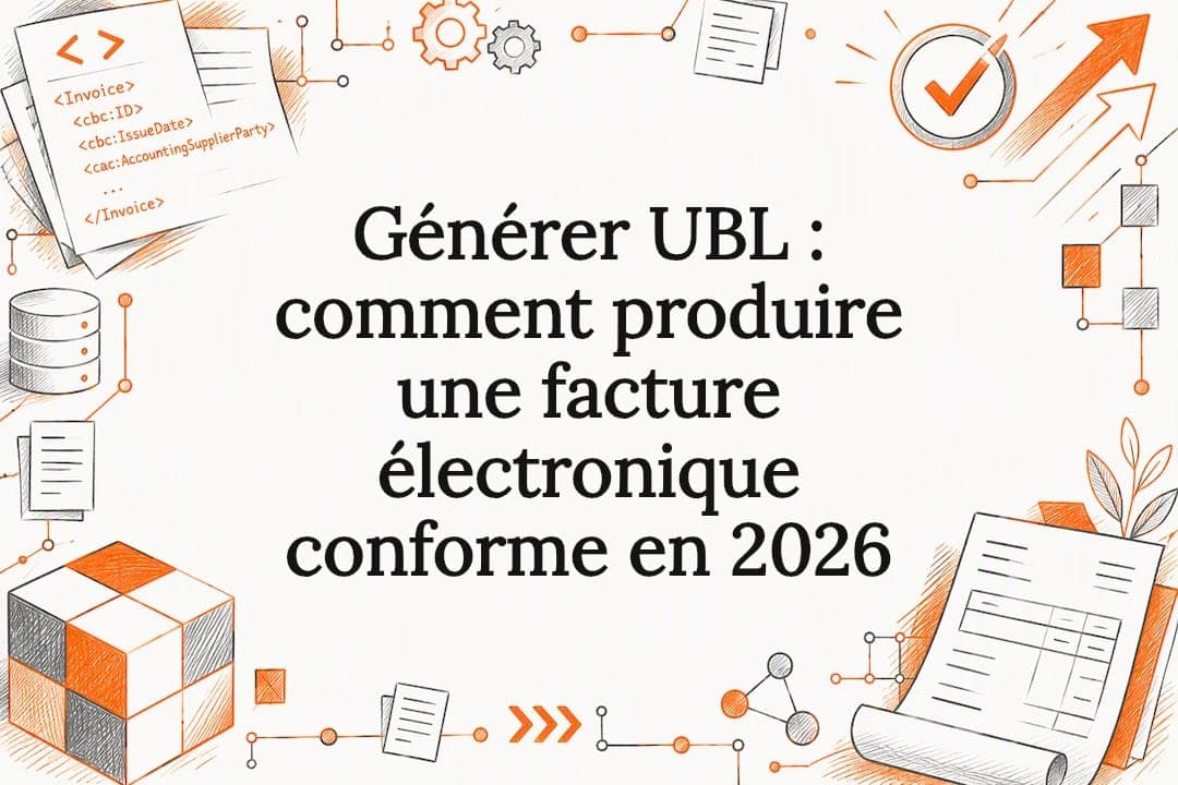Générer UBL : comment produire une facture électronique conforme en 2026