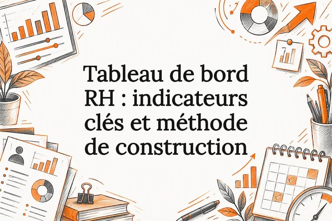Tableau de bord RH : indicateurs clés et méthode de construction