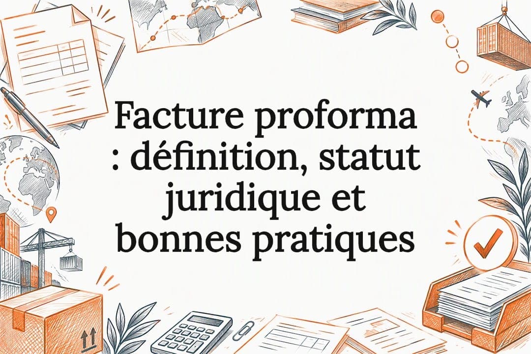 Facture proforma : définition, statut juridique et bonnes pratiques