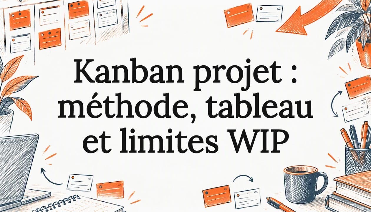 Kanban projet : méthode, tableau et limites WIP