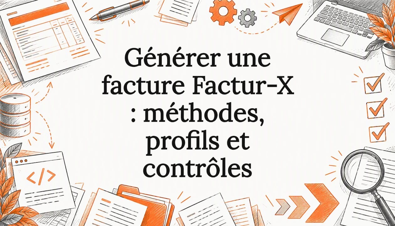 Générer une facture Factur-X : méthodes, profils et contrôles